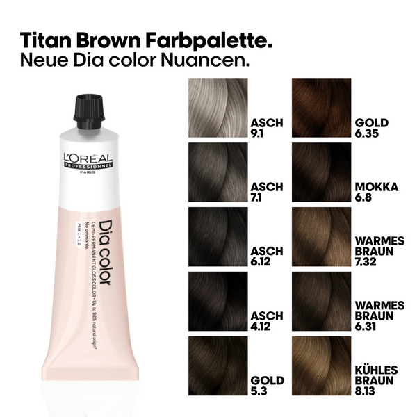L'Oréal Professionnel Diarichesse Hi-Visibility, 35 Marron Terrakotta – Intensivtönung, 50 Ml