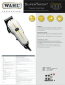 Wahl Super Taper weiß