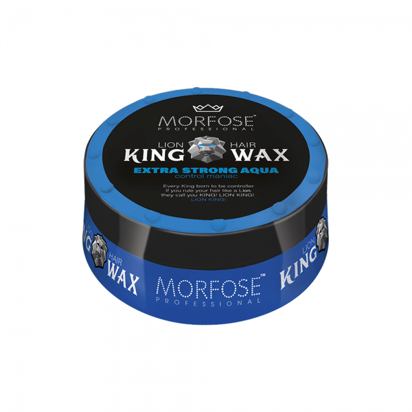 Morfose King Wax Extra Strong Aqua